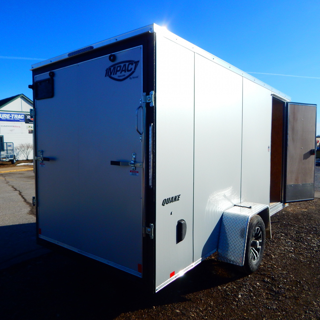 New 2026 Impact Trailers 6x12 3k Quake Cargo / Enclosed Trailer