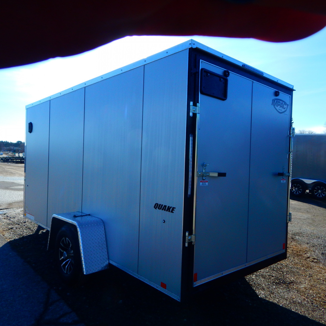 New 2026 Impact Trailers 6x12 3k Quake Cargo / Enclosed Trailer