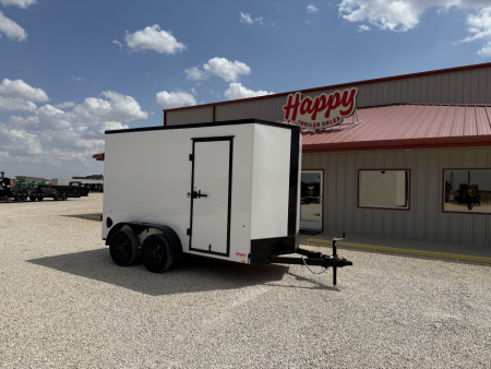 2026 Compass 6'x12' Enclosed Cargo Trailer - Indigo DLX