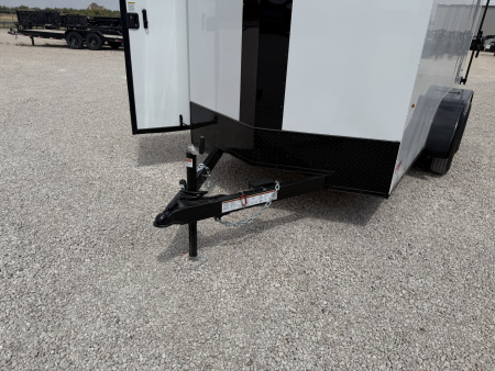 New 2026 Compass 6'x12' Enclosed Cargo Trailer - Indigo DLX