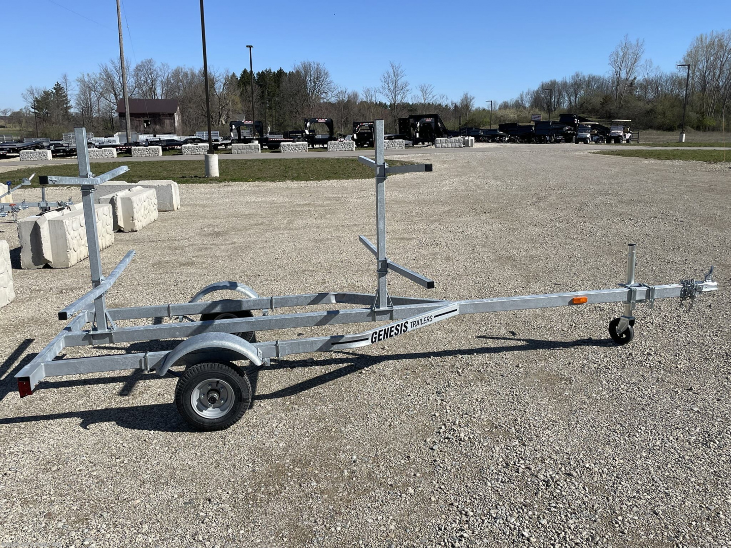 New 2025 Genesis KC4214-0800-4 Boat Trailer