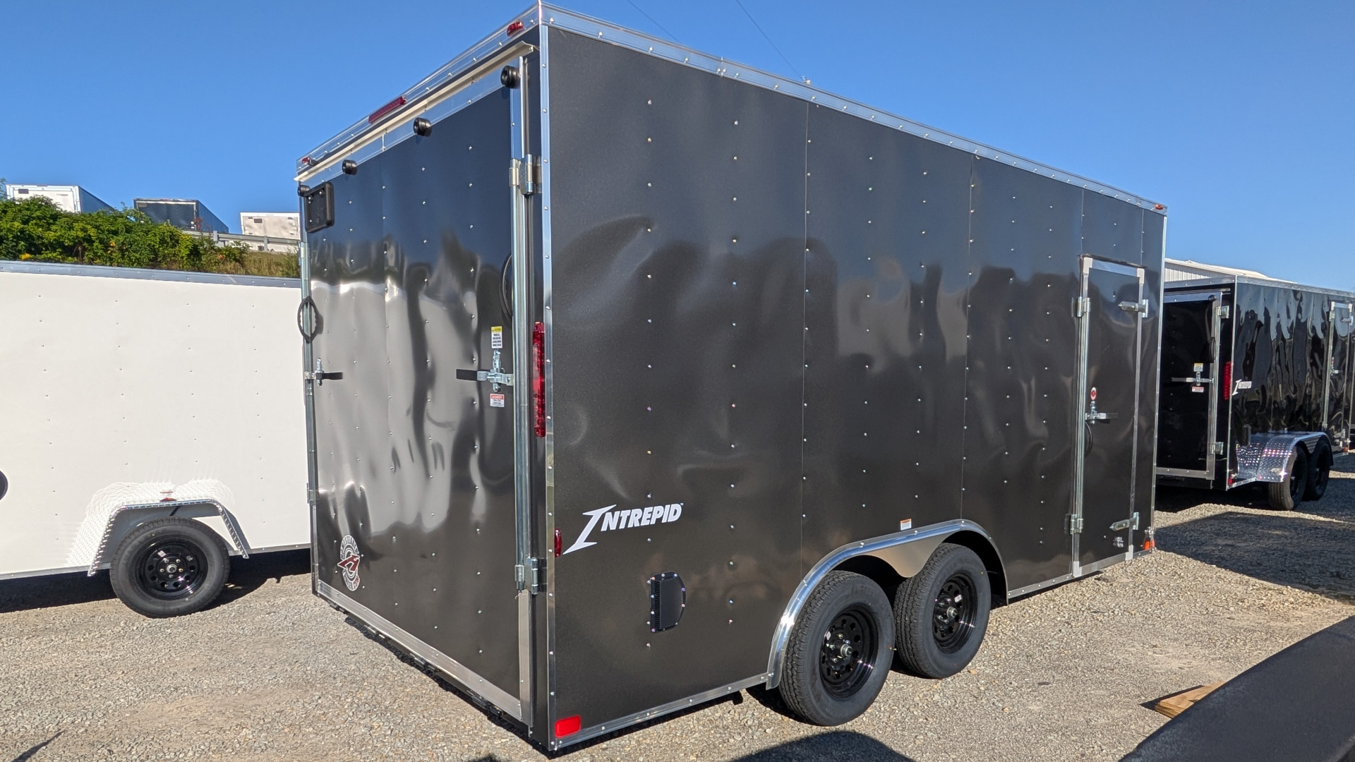 New 2026 Homesteader 8.5x16 Intrepid V-Nose Cargo Trailer w/ Ramp