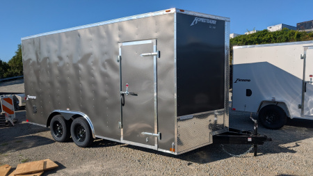 New 2026 Homesteader 8.5x16 Intrepid V-Nose Cargo Trailer w/ Ramp