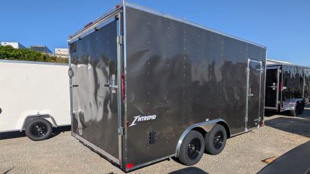 New 2026 Homesteader 8.5x16 Intrepid V-Nose Cargo Trailer w/ Ramp