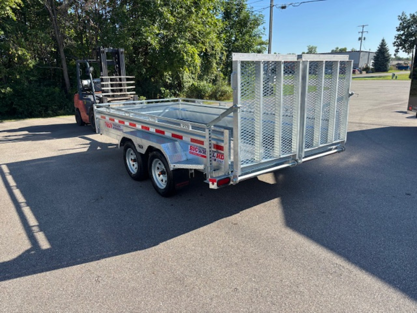 New 2025 N and N 7x14 Utility/Equipment Trailer
