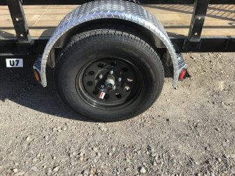 New 2026 PJ 77"x10' Single Axle Utility Trailer - U7