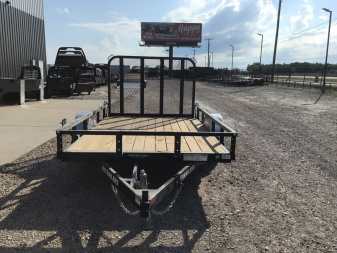 New 2026 PJ 77"x10' Single Axle Utility Trailer - U7