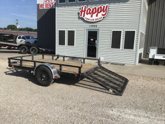 New 2026 PJ 77"x10' Single Axle Utility Trailer - U7