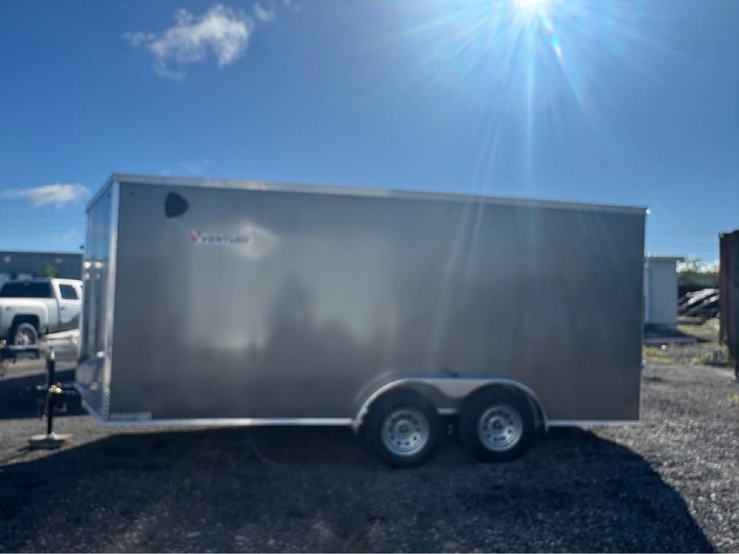 New 2026 7x16 Enclosed Trailer