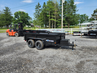 New 2026 BWISE DT10 72x10 10K Tandem Axle Dump Trailer