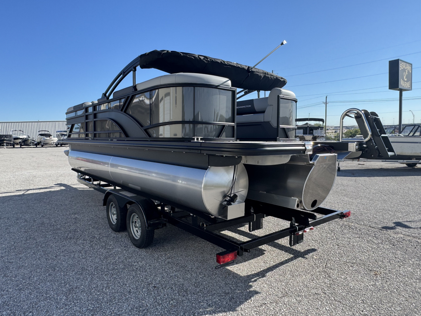 New 2026 Bennington 22 SSR Tri-Toon Boat