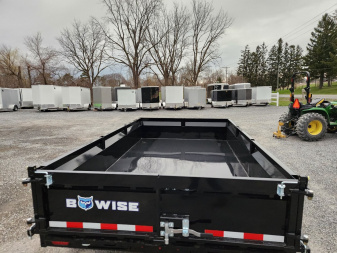 New 2026 BWISE DT12 81.5x12 12K Tandem Axle Dump Trailer