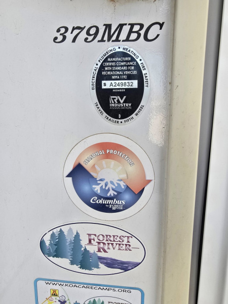 Used 2022 Palomino Columbus 379MBC Fifth Wheel