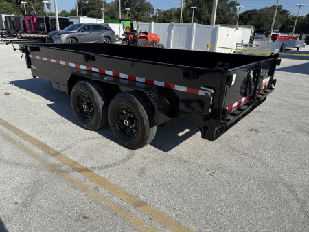 New 2026 Punch 83x14 14K Scissor Dump Trailer