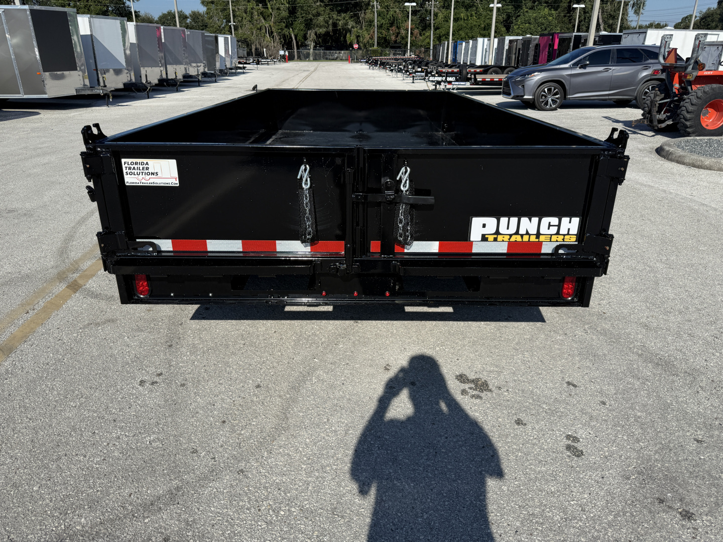 New 2026 Punch 83x14 14K Scissor Dump Trailer