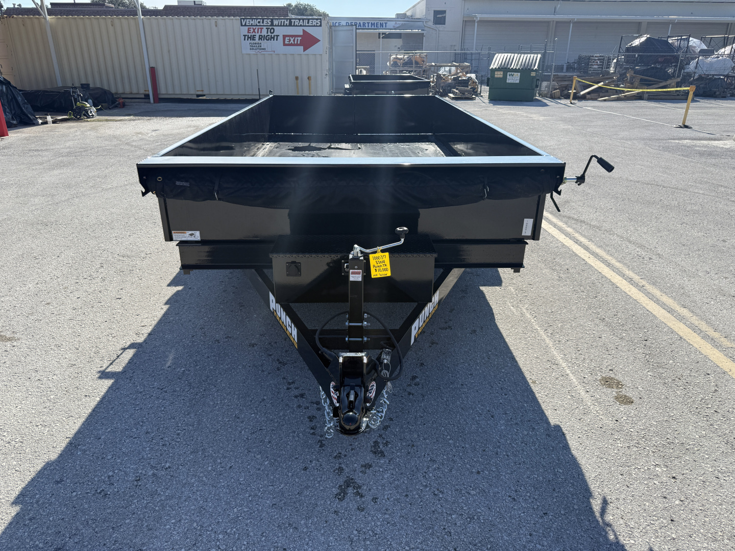New 2026 Punch 83x14 14K Scissor Dump Trailer