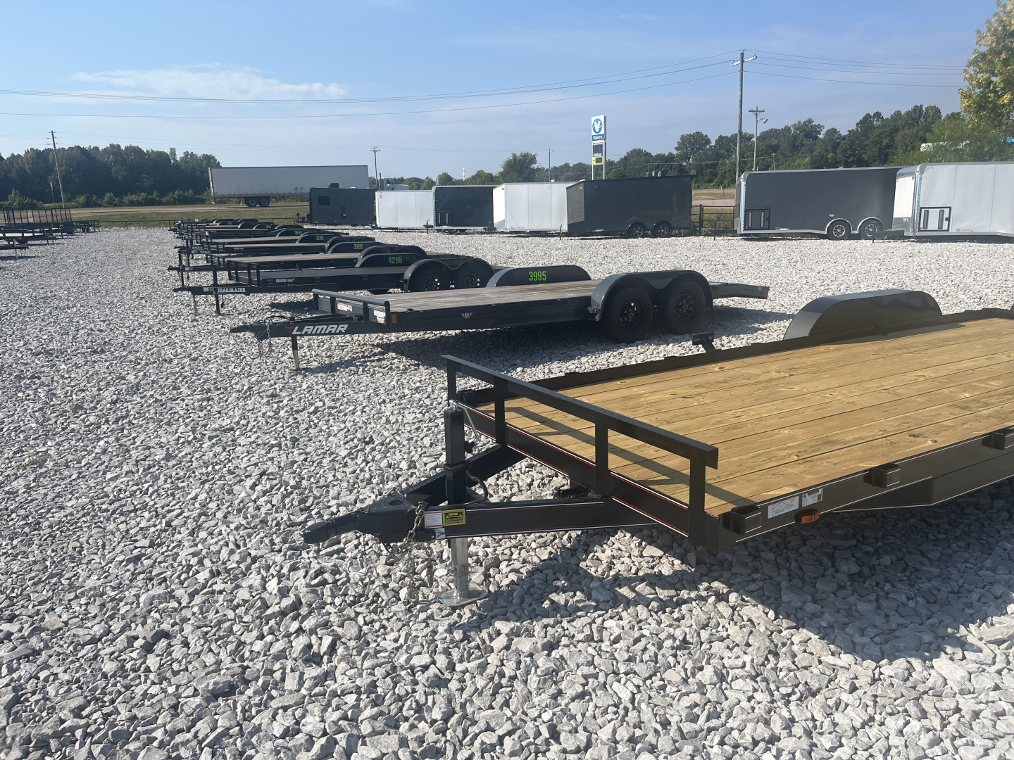 New 2025 Trailblazer 82X20 CAR HAULER 10K W/GATE