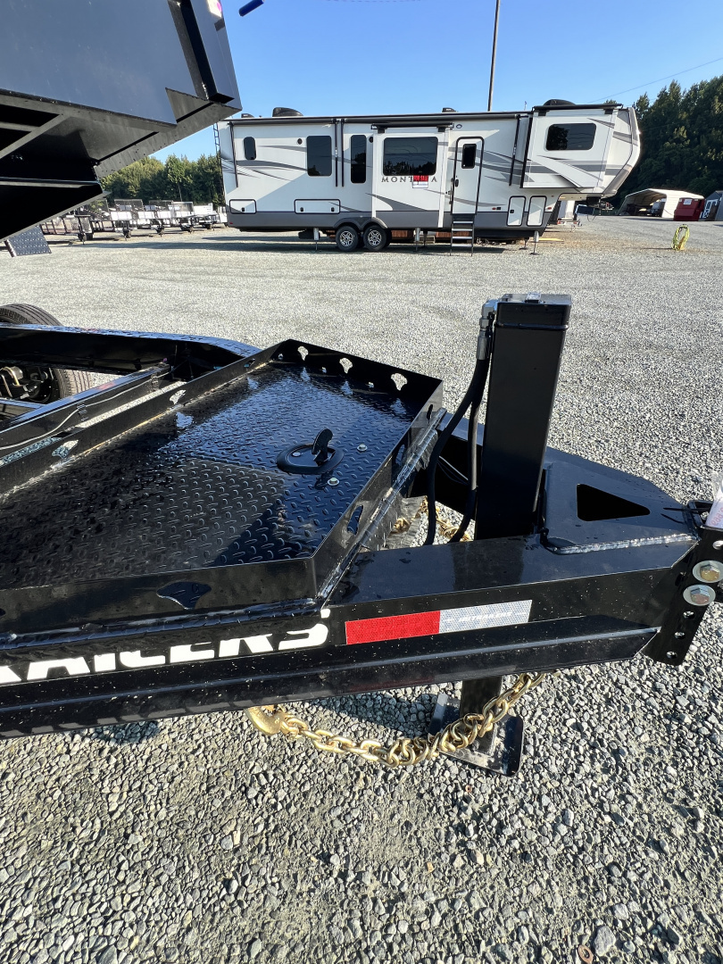 New 2026 PJ Trailers 7X14 DL 14K Dump Trailer w/ Hydraulic Jack