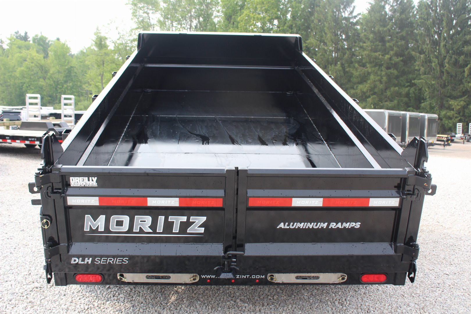 New 2025 Moritz 6' 10" x 14' Heavy Commercial DLH Series Dump Trailer - 16000# GVW