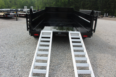 New 2025 Moritz 6' 10" x 14' Heavy Commercial DLH Series Dump Trailer - 16000# GVW