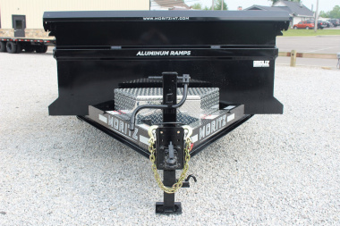 New 2025 Moritz 6' 10" x 14' Heavy Commercial DLH Series Dump Trailer - 16000# GVW
