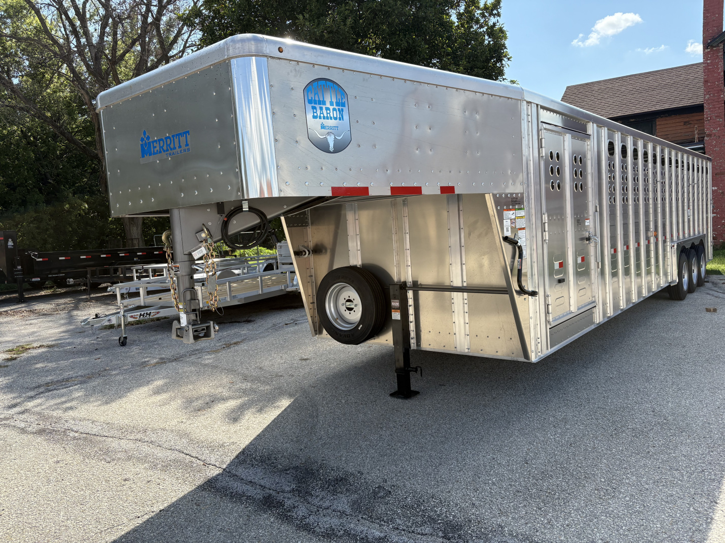 New 2026 94x32 Merritt Trailer 2Gates 1w/Slide