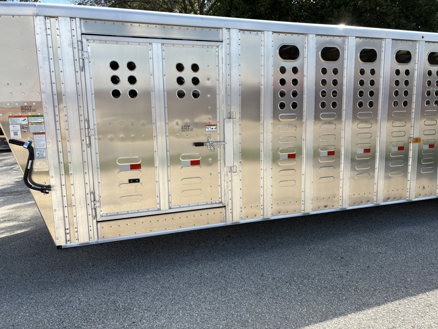 New 2026 94x32 Merritt Trailer 2Gates 1w/Slide