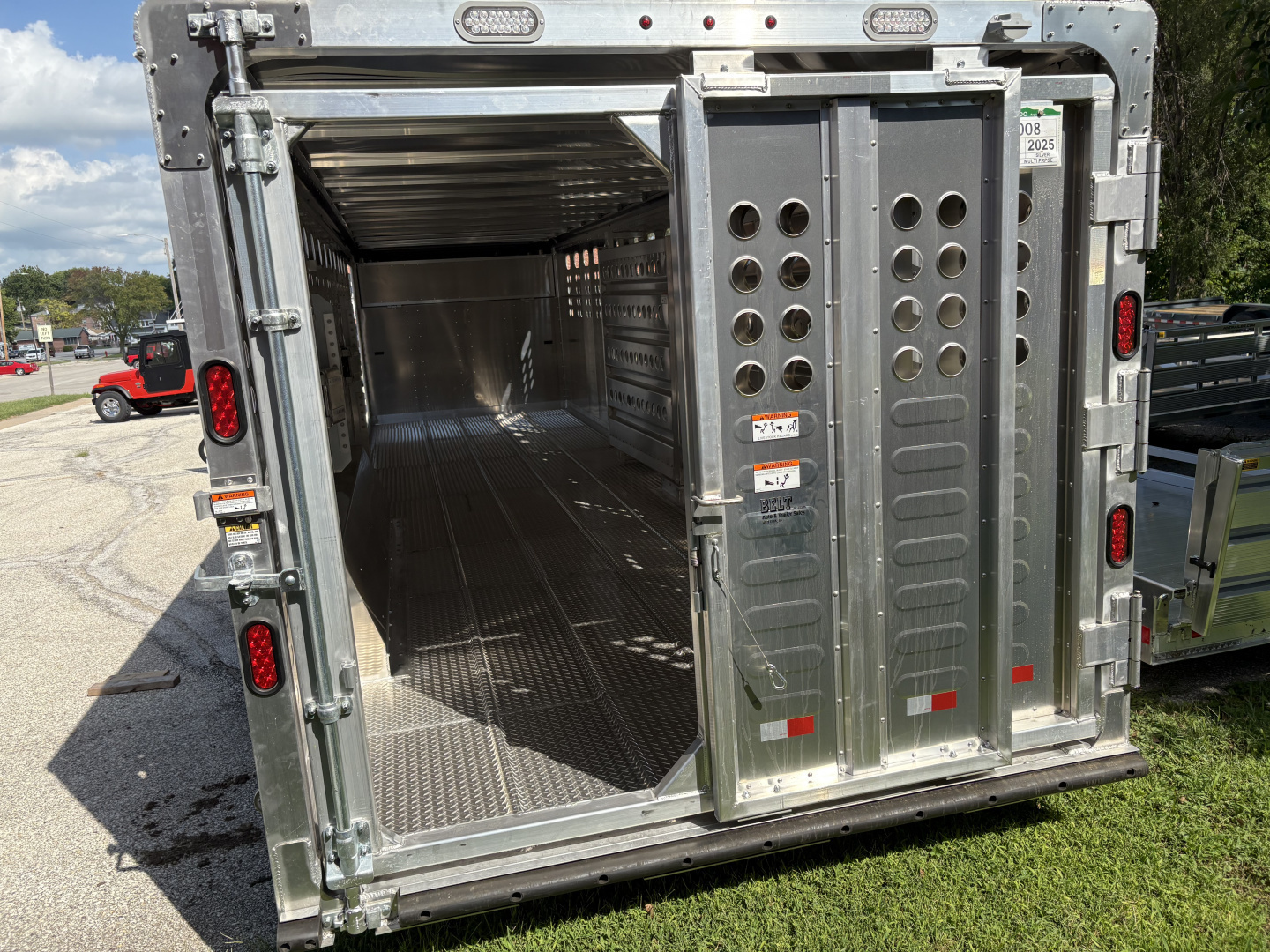 New 2026 94x32 Merritt Trailer 2Gates 1w/Slide