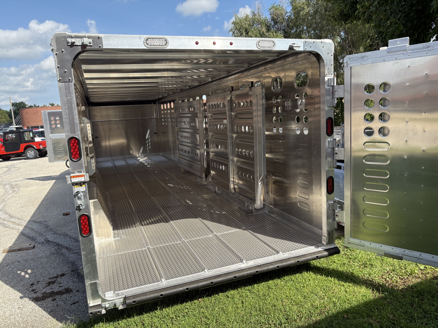 New 2026 94x32 Merritt Trailer 2Gates 1w/Slide