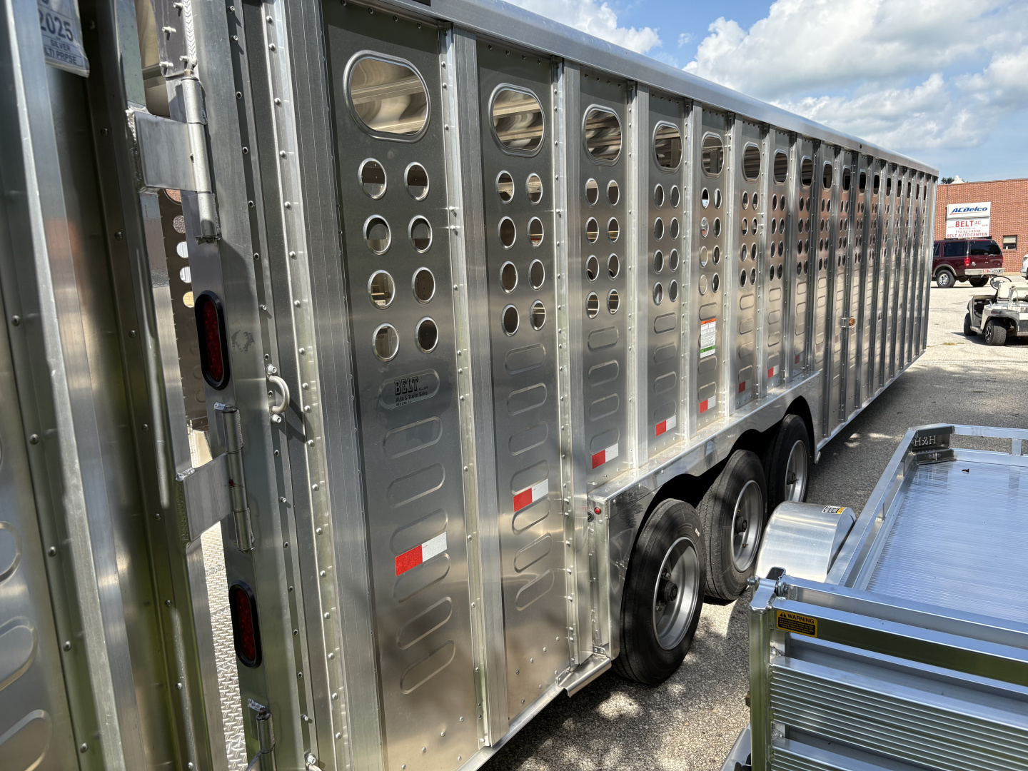 New 2026 94x32 Merritt Trailer 2Gates 1w/Slide