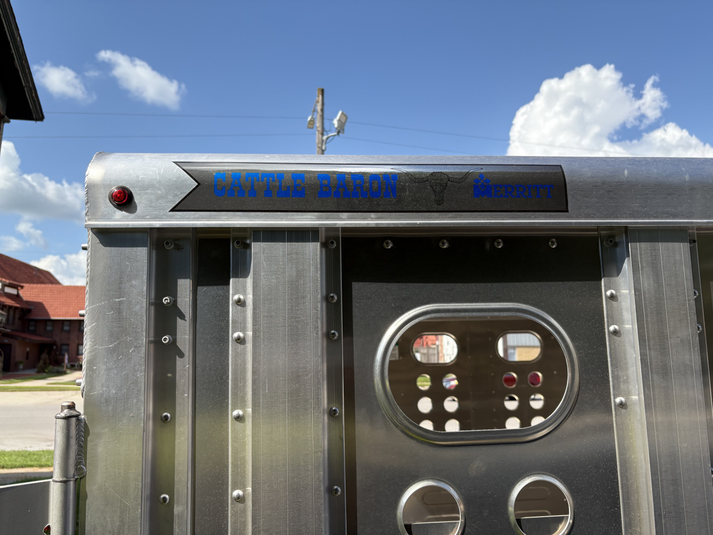 New 2026 94x32 Merritt Trailer 2Gates 1w/Slide