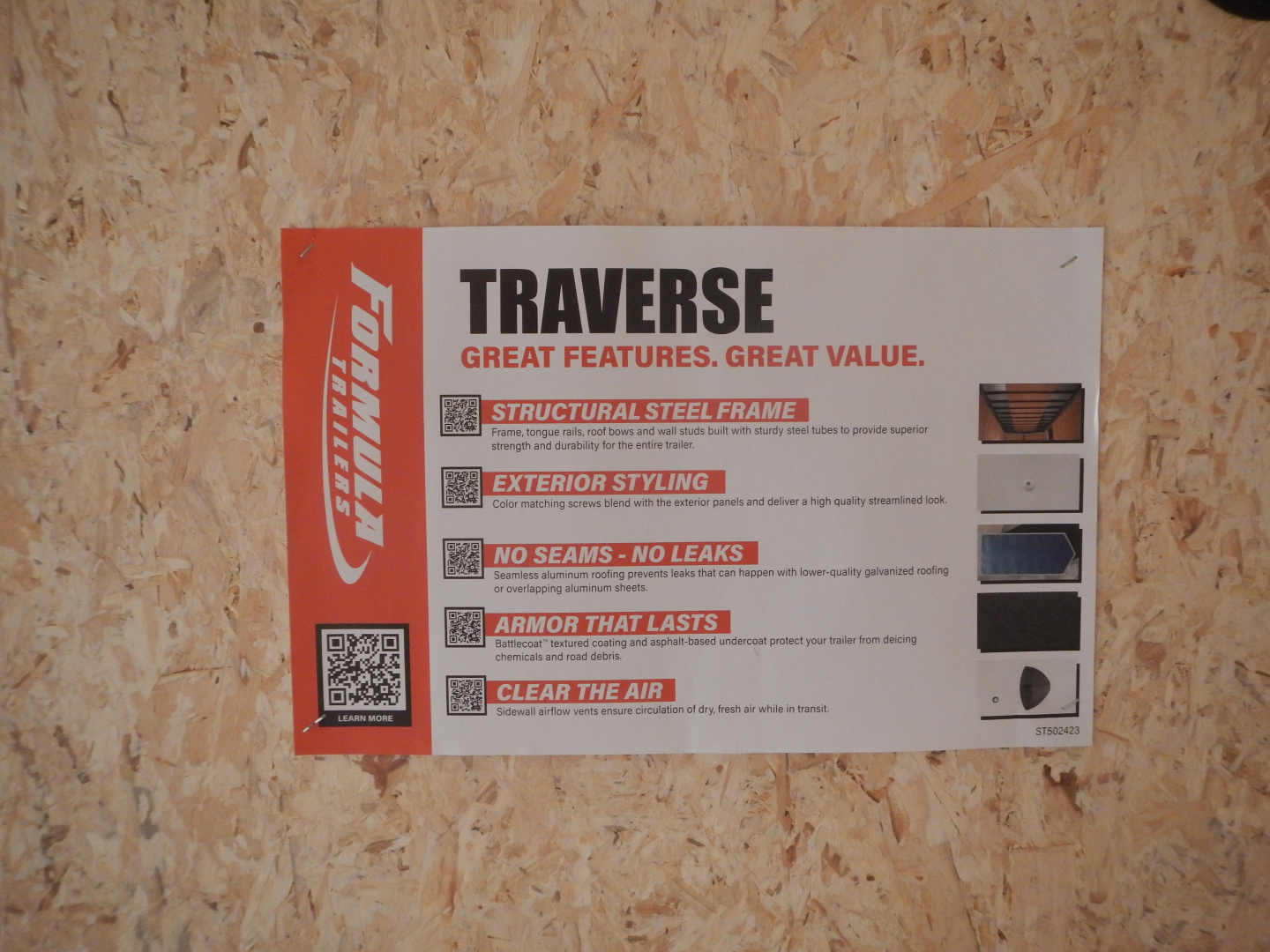 New 2026 Formula Trailers 7 X 14 TRAVERSE Cargo / Enclosed Trailer