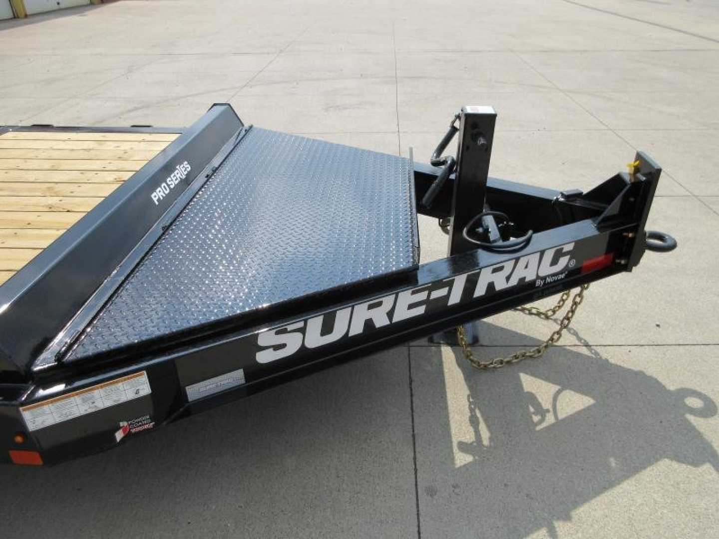 New 2026 Sure-Trac 7 x 18+4 Pro Series Beam Tilt Equipment 17.6K Tilt Trailer