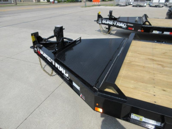 New 2026 Sure-Trac 7 x 18+4 Pro Series Beam Tilt Equipment 17.6K Tilt Trailer