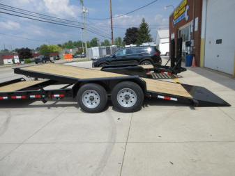 New 2026 Sure-Trac 7 x 18+4 Pro Series Beam Tilt Equipment 17.6K Tilt Trailer