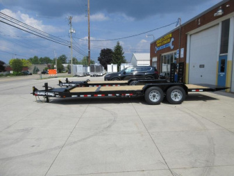 New 2026 Sure-Trac 7 x 18+4 Pro Series Beam Tilt Equipment 17.6K Tilt Trailer