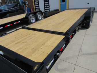 New 2026 Sure-Trac 7 x 18+4 Pro Series Beam Tilt Equipment 17.6K Tilt Trailer