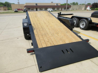 New 2026 Sure-Trac 7 x 18+4 Pro Series Beam Tilt Equipment 17.6K Tilt Trailer