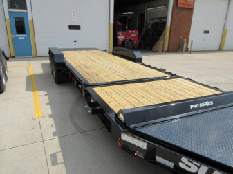 New 2026 Sure-Trac 7 x 18+4 Pro Series Beam Tilt Equipment 17.6K Tilt Trailer