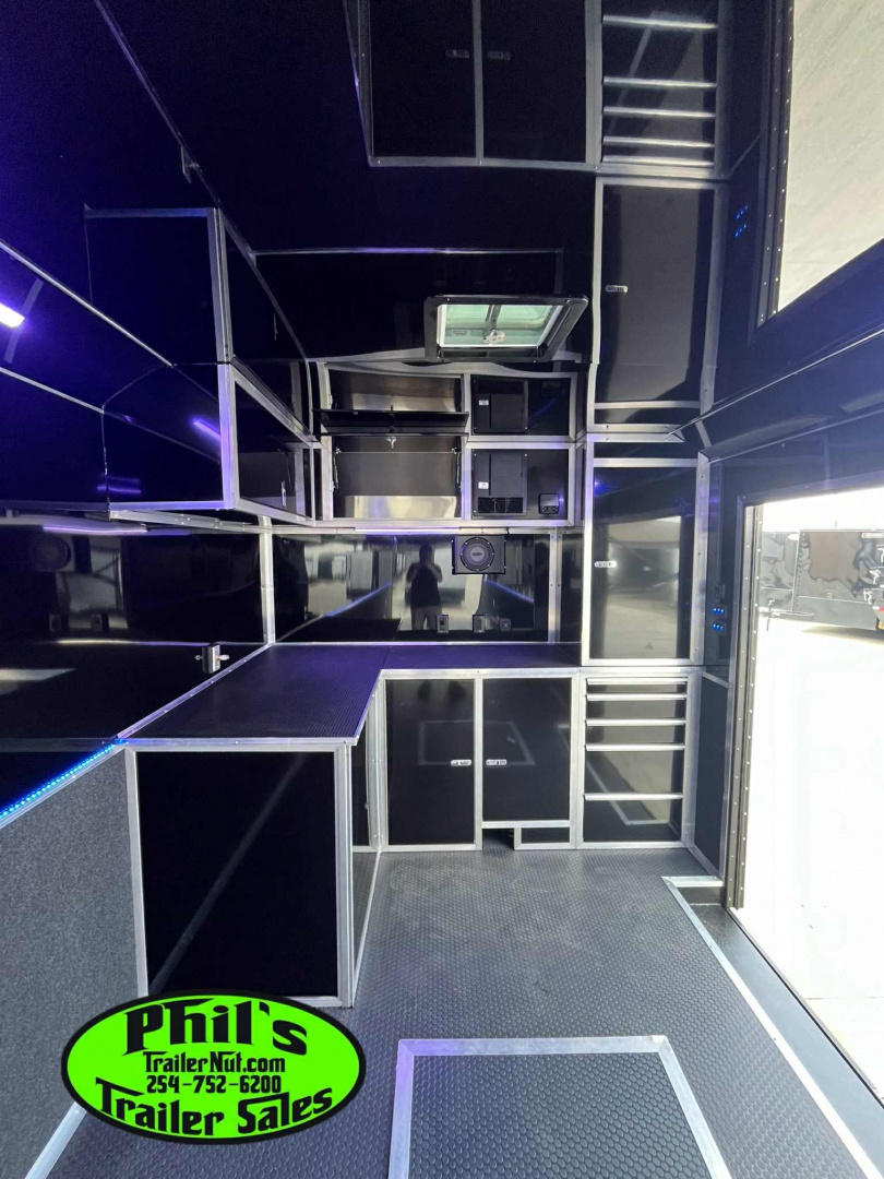 New Haulmark NEW 85X34 EDGE ENCLOSED RACE TRAILER ELECTRIC AWNING CAR RACE TRAILER CAR HAULER CARGO TRAILER Car / Racing Trailer