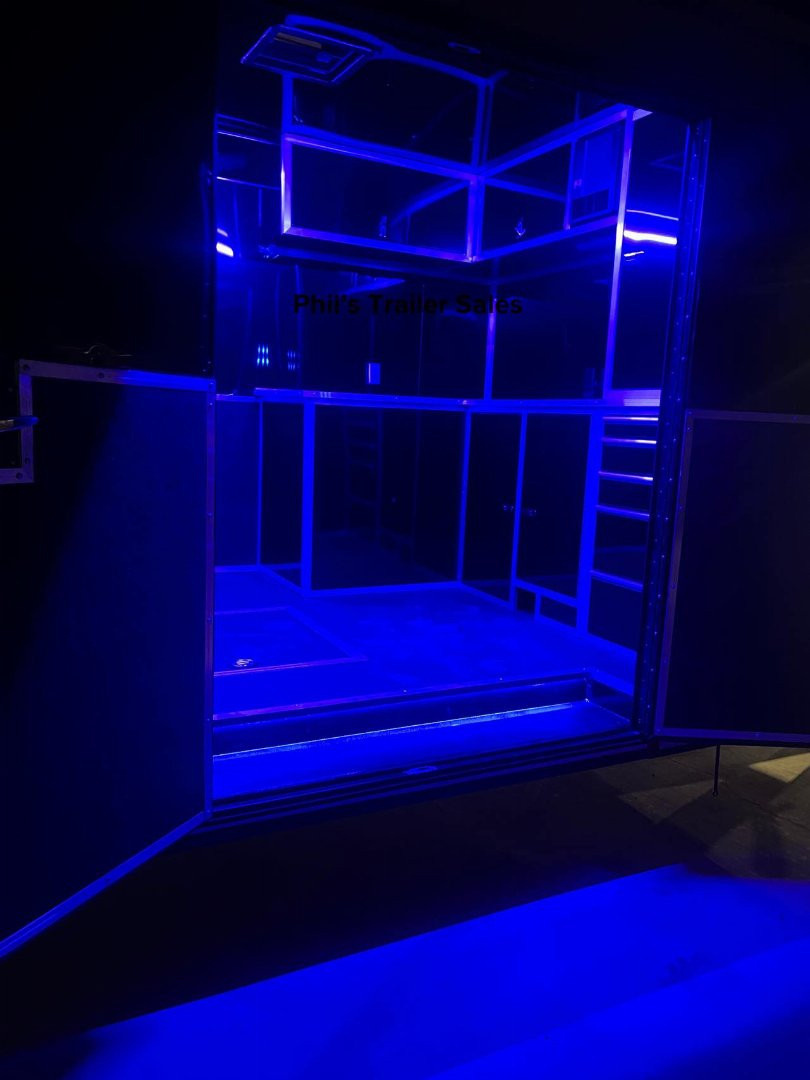 New Haulmark NEW 85X34 EDGE ENCLOSED RACE TRAILER ELECTRIC AWNING CAR RACE TRAILER CAR HAULER CARGO TRAILER Car / Racing Trailer