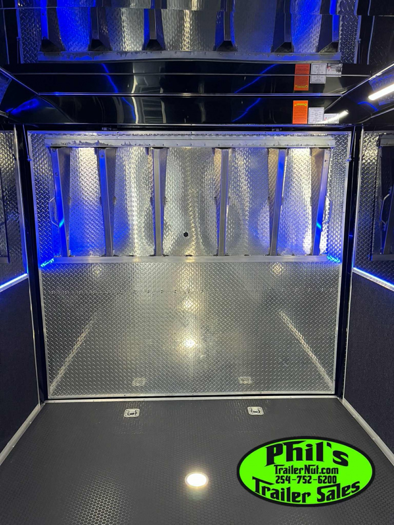 New Haulmark NEW 85X34 EDGE ENCLOSED RACE TRAILER ELECTRIC AWNING CAR RACE TRAILER CAR HAULER CARGO TRAILER Car / Racing Trailer