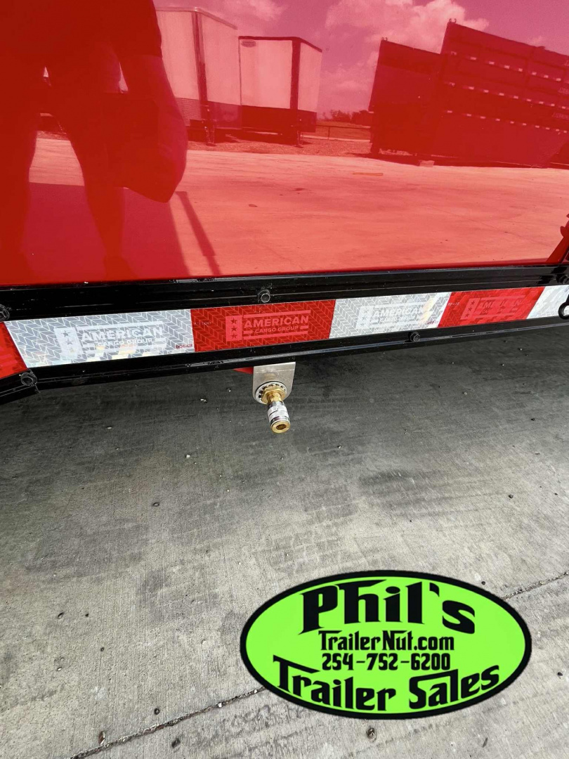 New Haulmark NEW 85X34 EDGE ENCLOSED RACE TRAILER ELECTRIC AWNING CAR RACE TRAILER CAR HAULER CARGO TRAILER Car / Racing Trailer