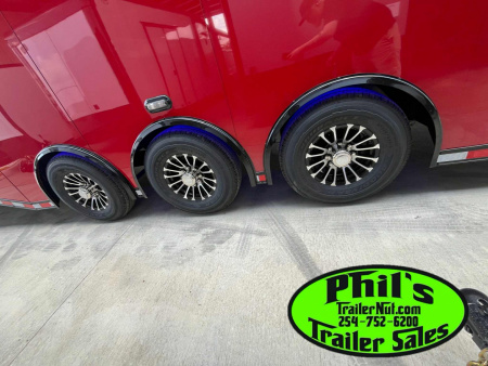 New Haulmark NEW 85X34 EDGE ENCLOSED RACE TRAILER ELECTRIC AWNING CAR RACE TRAILER CAR HAULER CARGO TRAILER Car / Racing Trailer