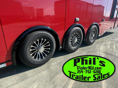 New Haulmark NEW 85X34 EDGE ENCLOSED RACE TRAILER ELECTRIC AWNING CAR RACE TRAILER CAR HAULER CARGO TRAILER Car / Racing Trailer