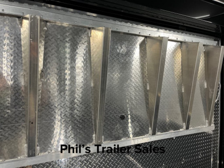 New Haulmark NEW 85X34 EDGE ENCLOSED RACE TRAILER ELECTRIC AWNING CAR RACE TRAILER CAR HAULER CARGO TRAILER Car / Racing Trailer