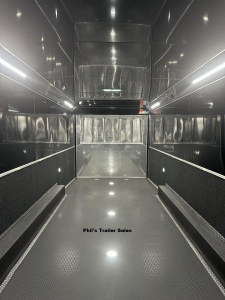 New Haulmark NEW 85X34 EDGE ENCLOSED RACE TRAILER ELECTRIC AWNING CAR RACE TRAILER CAR HAULER CARGO TRAILER Car / Racing Trailer