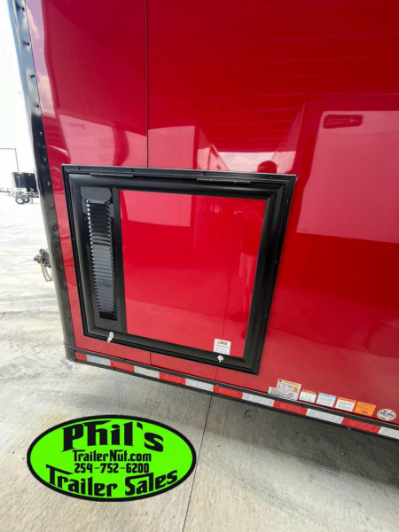 New Haulmark NEW 85X34 EDGE ENCLOSED RACE TRAILER ELECTRIC AWNING CAR RACE TRAILER CAR HAULER CARGO TRAILER Car / Racing Trailer