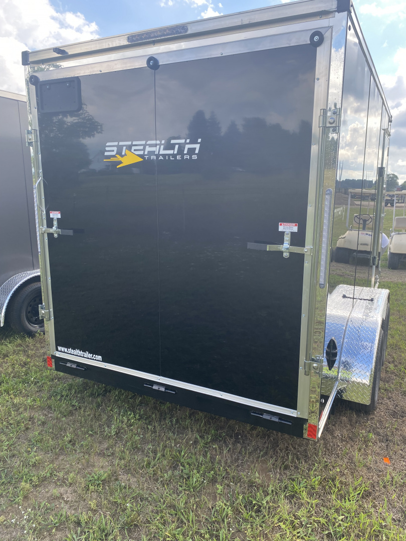 New 2025 Stealth Trailers 7x14 7k Cargo / Enclosed Trailer 7FT / RAMP DOOR