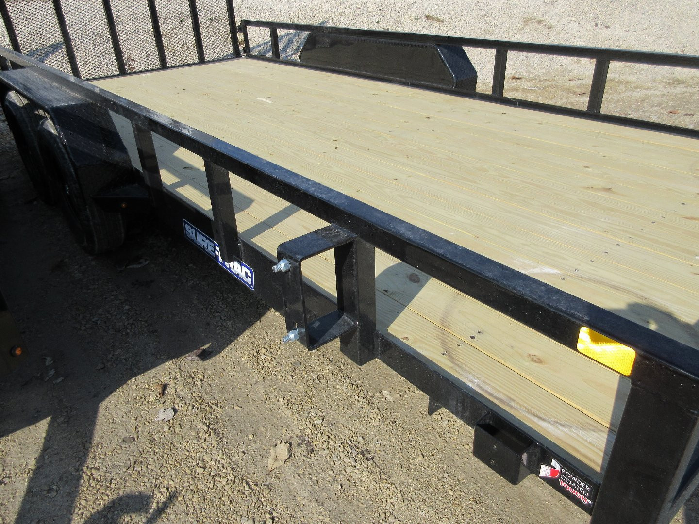 New 2026 Sure-Trac 7X16 TUBE TOP 7K Utility Trailer